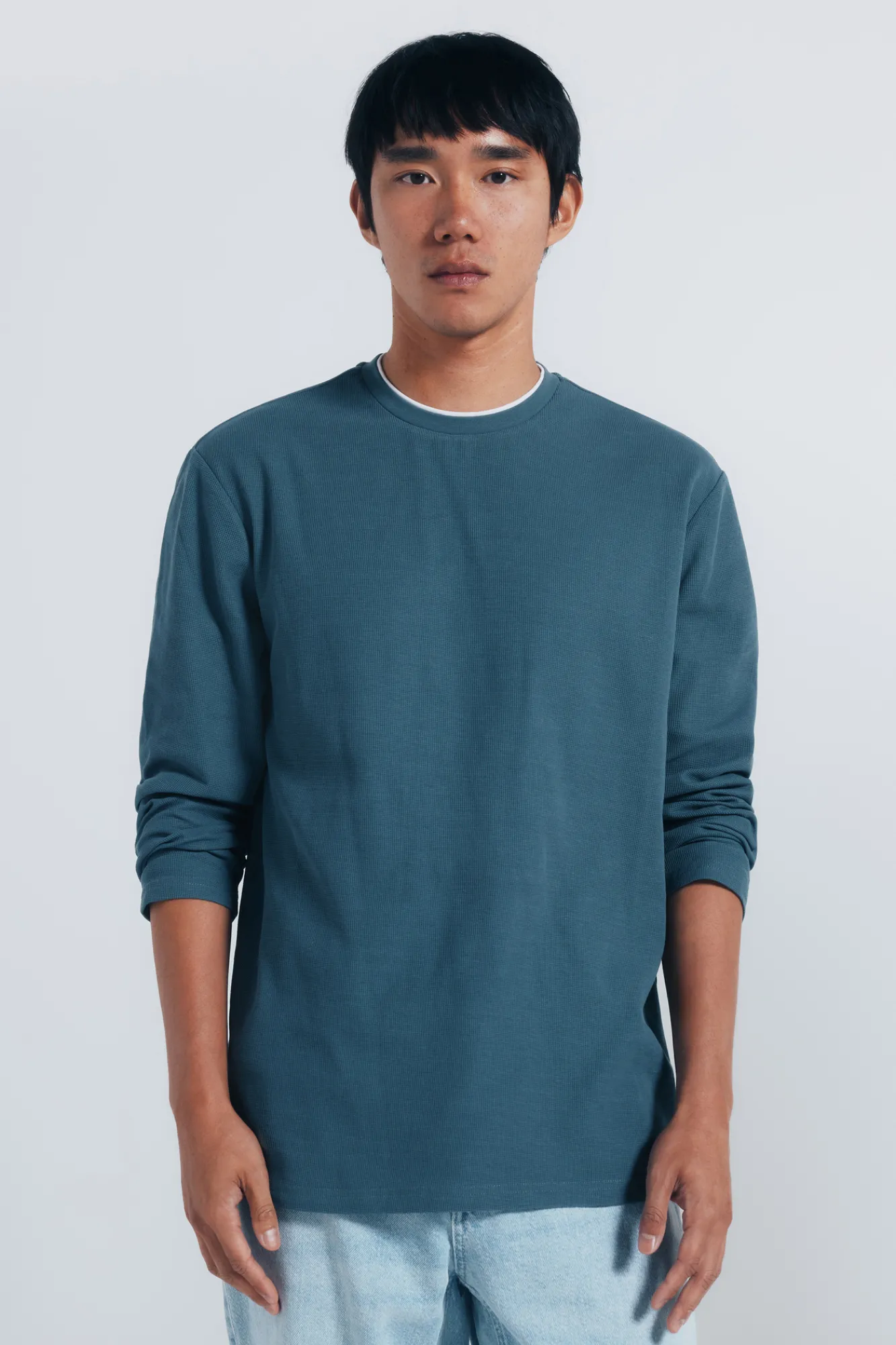 Clearance Springfield T-shirt à double tissage tissu