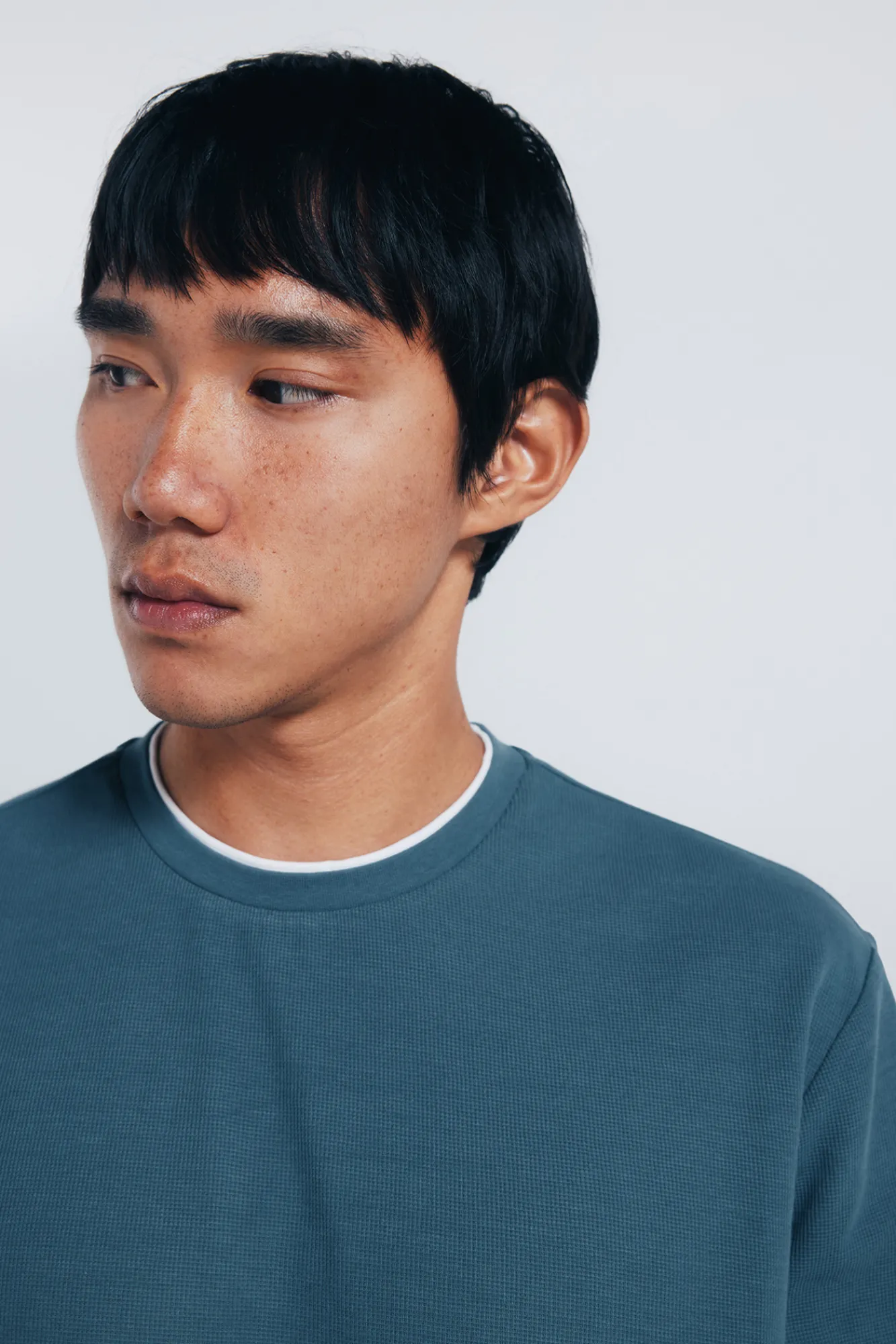 Clearance Springfield T-shirt à double tissage tissu