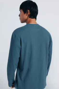 Clearance Springfield T-shirt à double tissage tissu