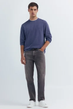Outlet Springfield T-shirt &agrave; manche longues double m&eacute;lange