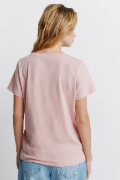 Clearance Springfield T-shirt à manches courtes rose