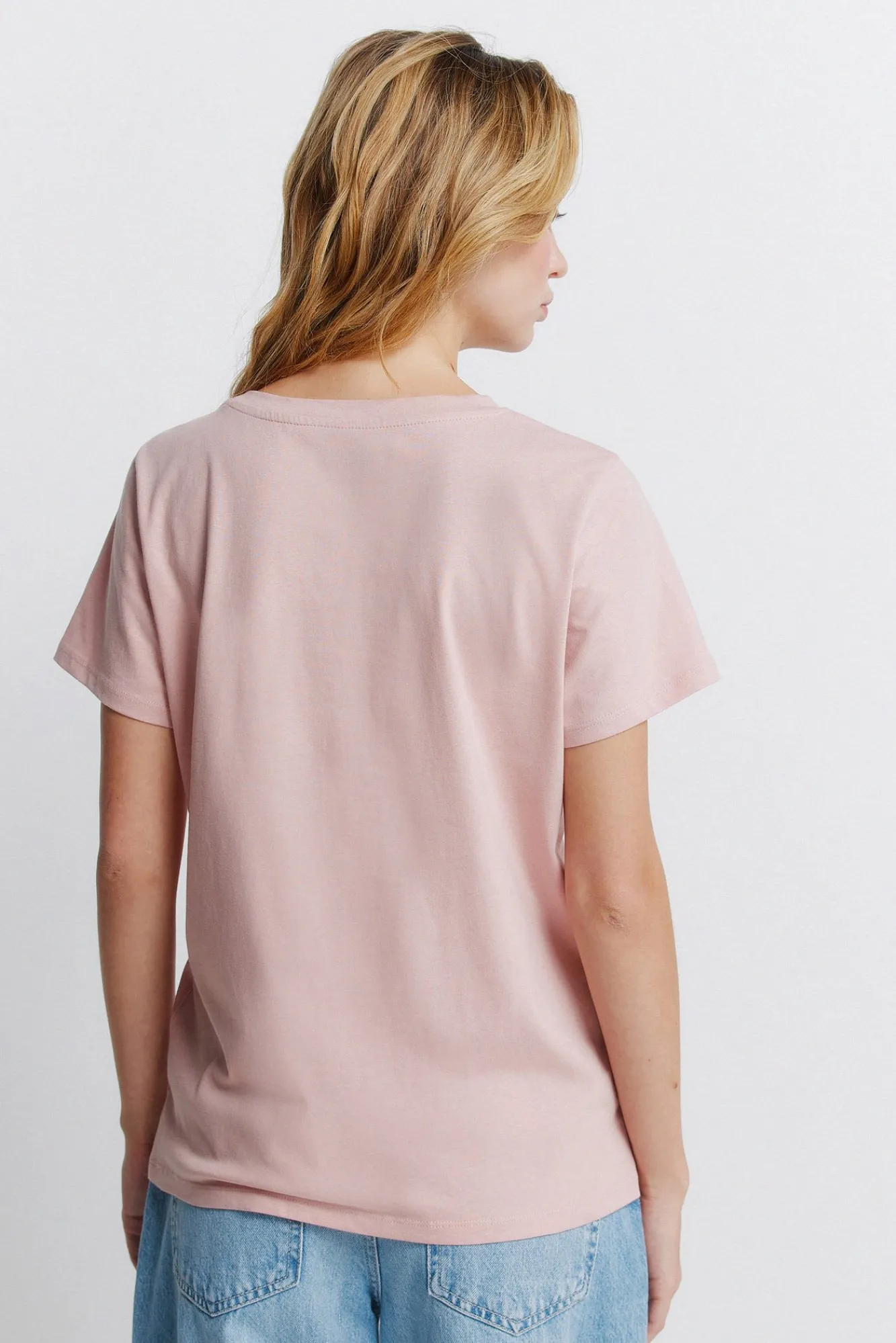 Clearance Springfield T-shirt à manches courtes rose