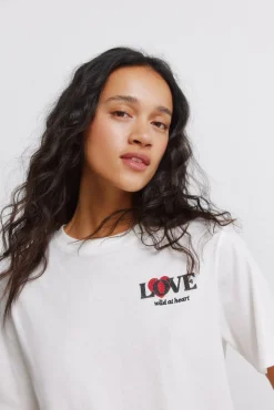 Clearance Springfield T-shirt &agrave; manches courtes "Love"