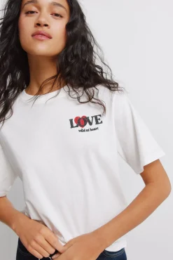 Clearance Springfield T-shirt &agrave; manches courtes "Love"