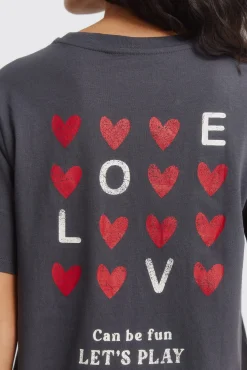 Clearance Springfield T-shirt &agrave; manches courtes "Love"