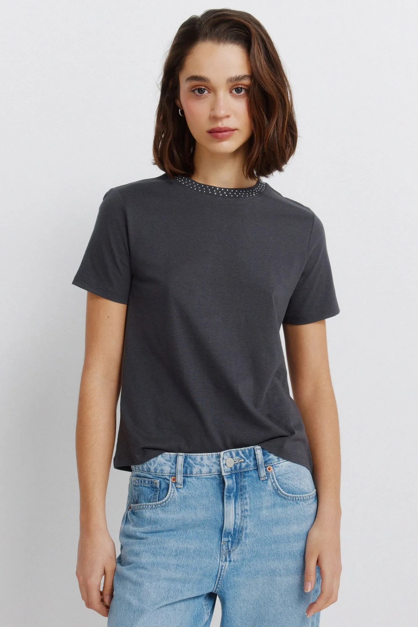Clearance Springfield T-shirt à manches courtes à clous