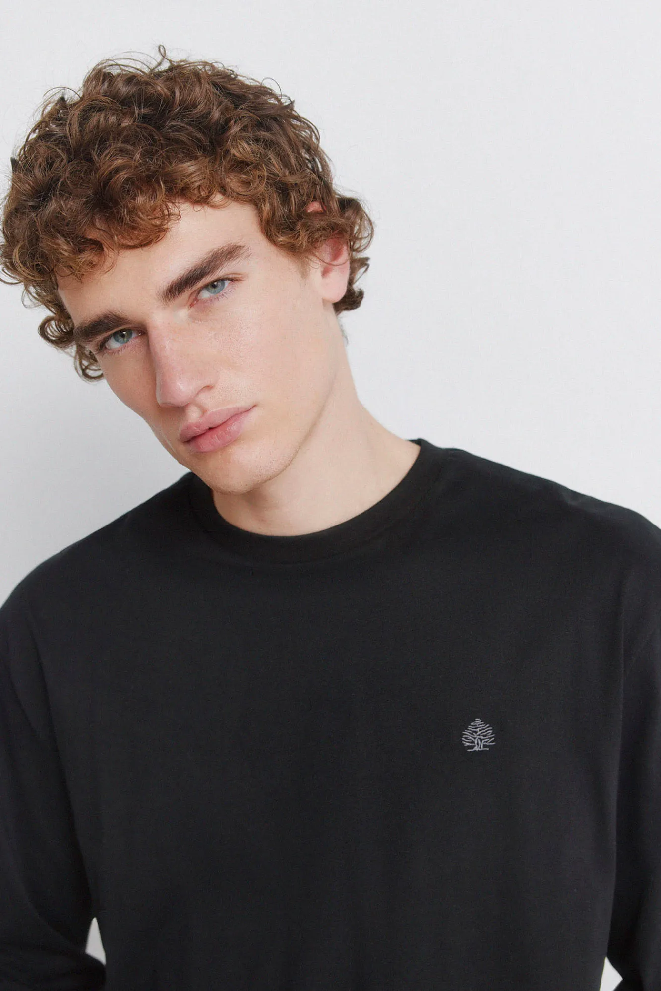 Outlet Springfield T-shirt à manches longues en carbone
