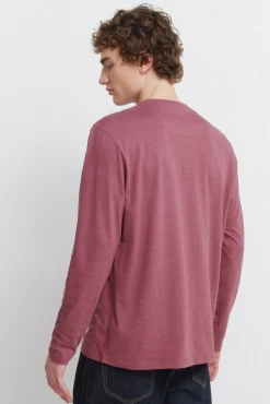 Sale Springfield T-shirt à manches longues à double effet chiné