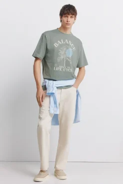 Online Springfield T-shirt Balance vert
