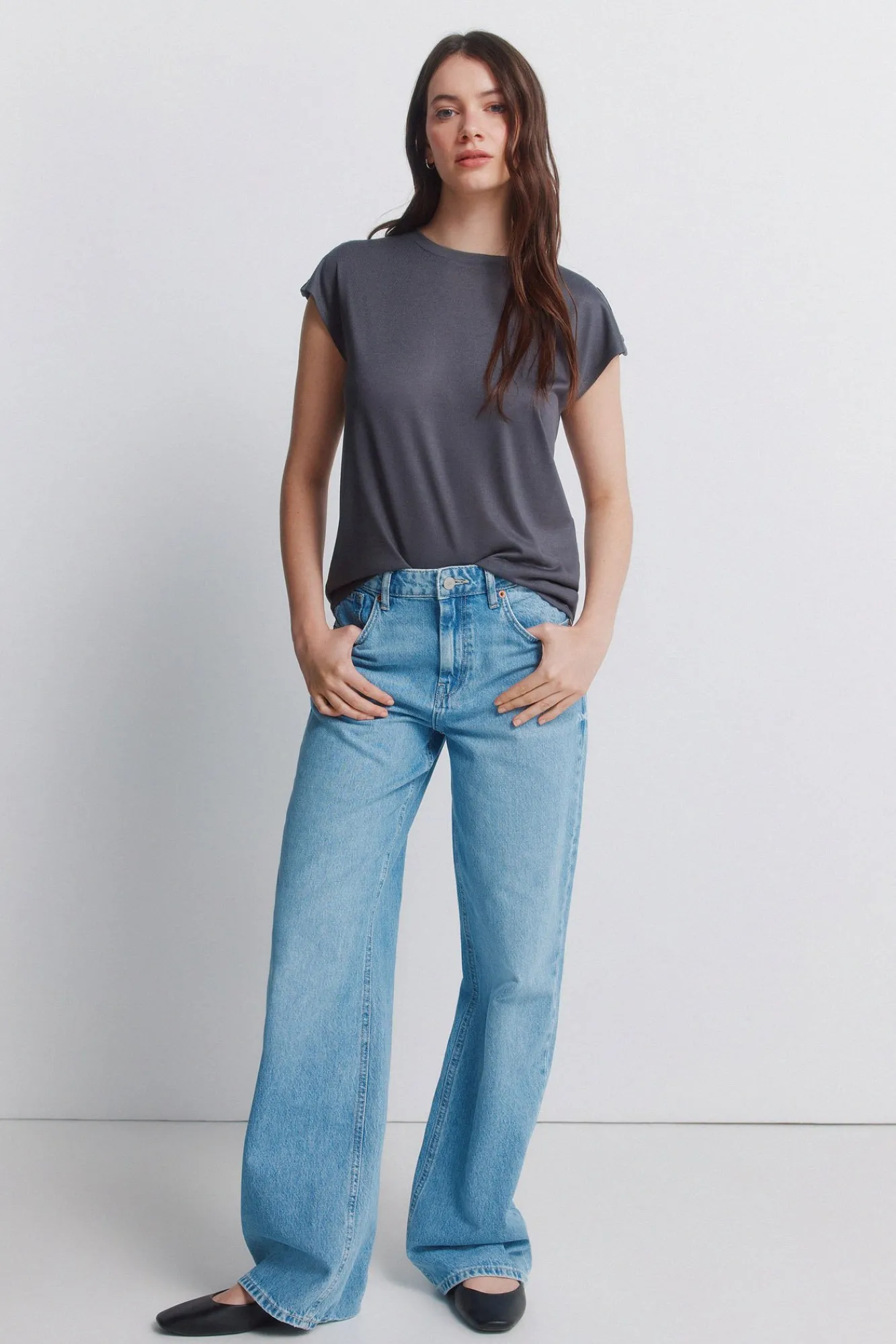 Outlet Springfield T-shirt basique à clous