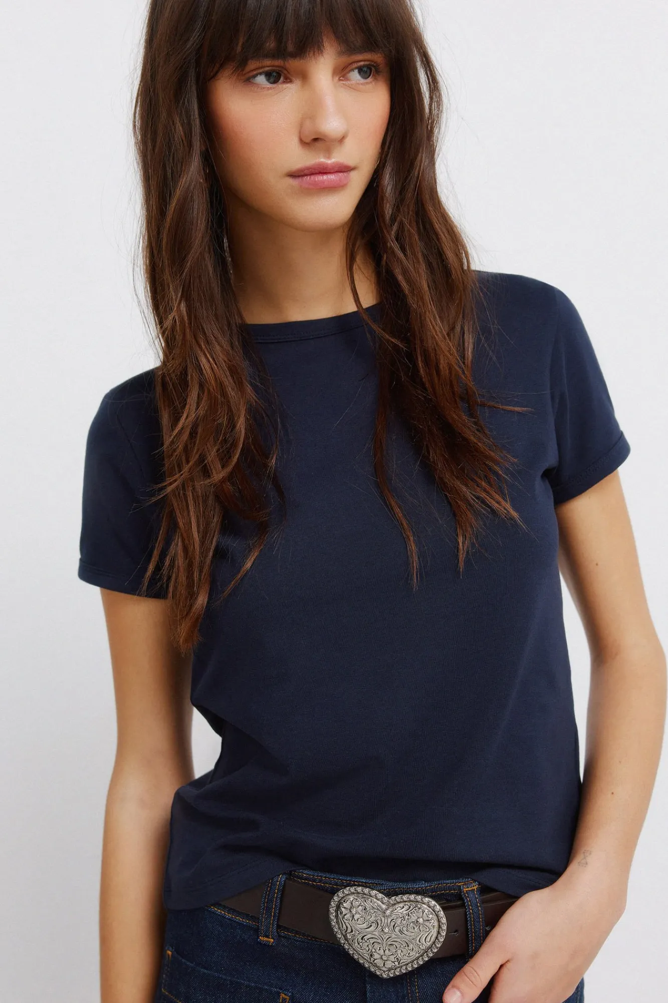 Clearance Springfield T-shirt basique ajusté