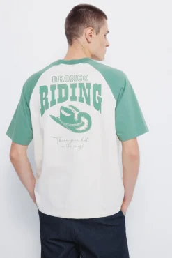 New Springfield T-shirt Bronco Riding vert