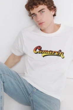 Discount Springfield T-shirt Camarón de la Isla beige
