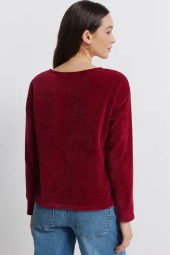 Discount Springfield T-shirt clout&eacute; en chenille