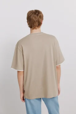 Outlet Springfield T-shirt col double