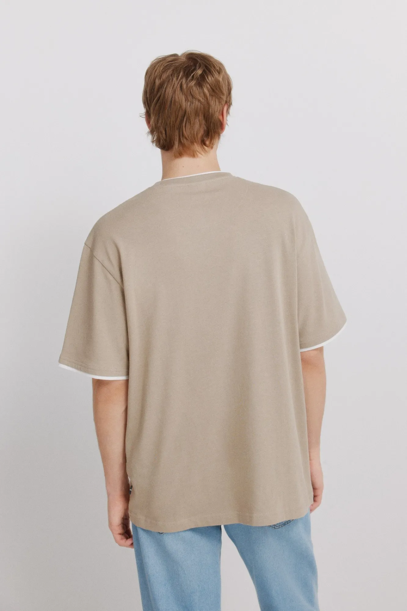 Outlet Springfield T-shirt col double
