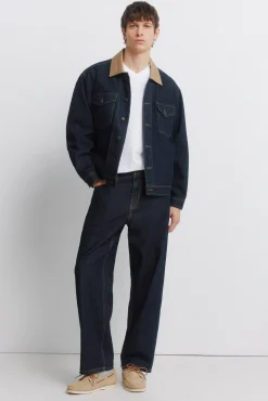 Sale Springfield T-shirt col en V coupe slim en lycra