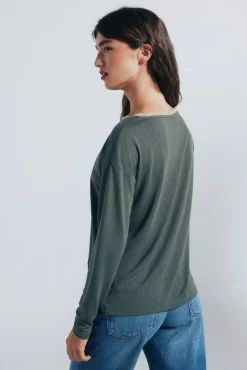 Outlet Springfield T-shirt col lurex