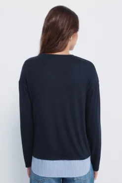 New Springfield T-shirt combiné bleu