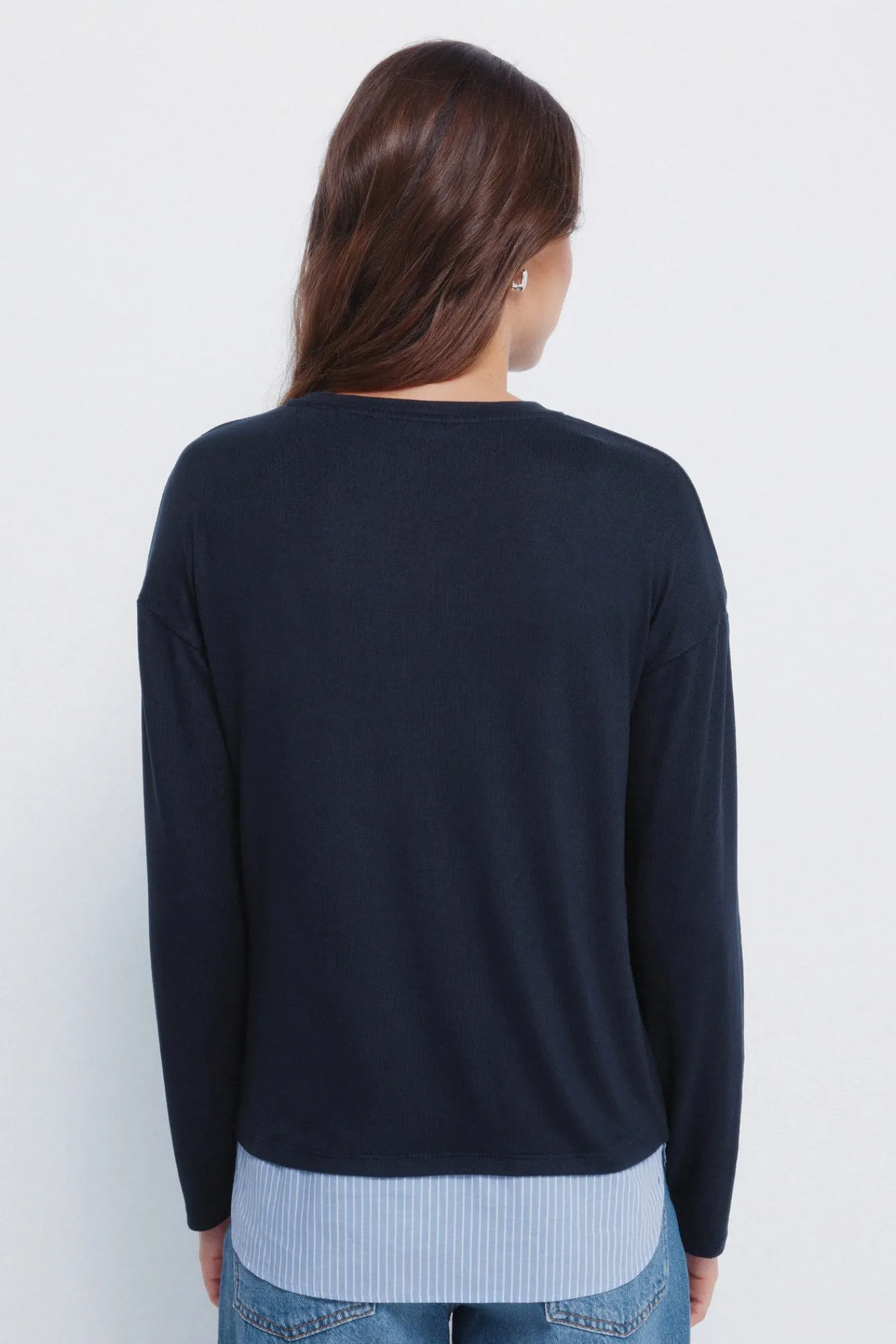 New Springfield T-shirt combiné bleu