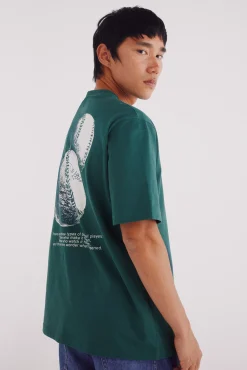 Discount Springfield T-shirt de baseball vert