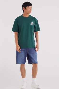 Discount Springfield T-shirt de baseball vert
