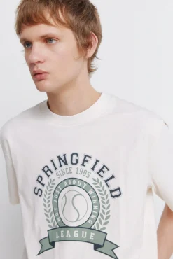 Sale Springfield T-shirt de sport à logo