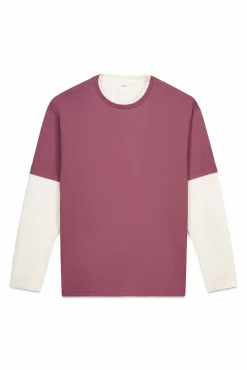 Hot Springfield T-shirt double &agrave; manche longues