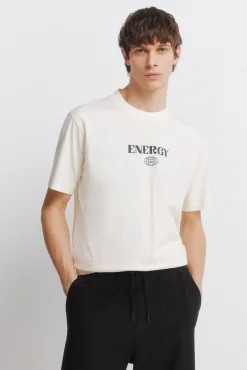 Hot Springfield T-shirt énergique blanc