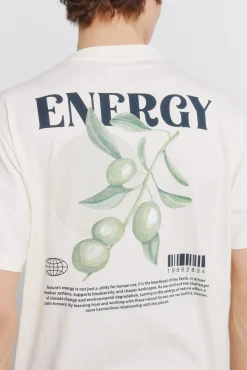 Hot Springfield T-shirt &eacute;nergique blanc