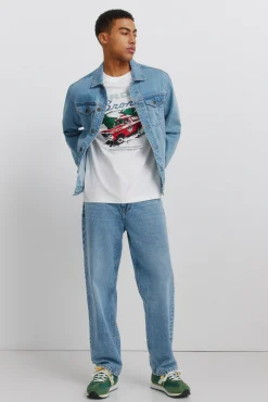Springfield T-shirt Ford Bronco 1980 blanc