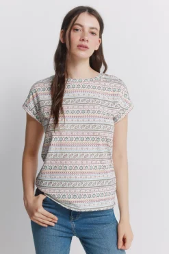 Hot Springfield T-shirt manches courtes en coton
