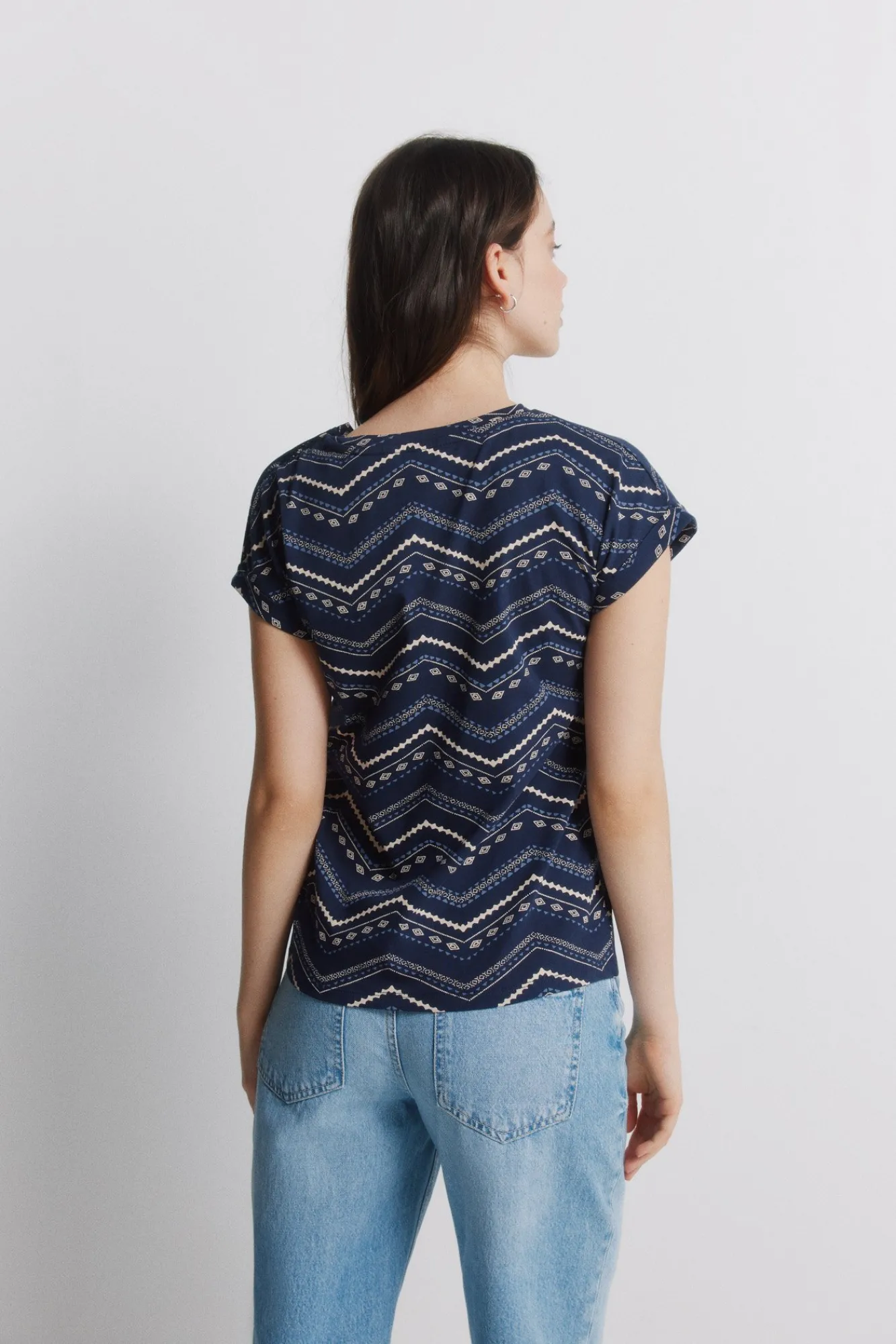 Hot Springfield T-shirt manches courtes en coton