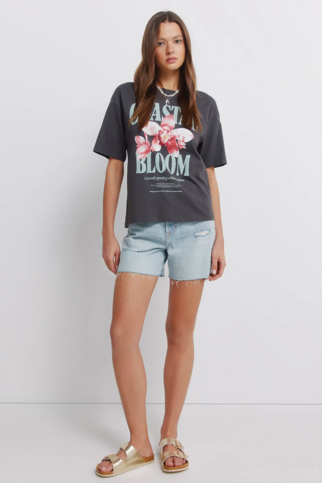 Online Springfield T-shirt manches courtes tropical