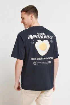 Hot Springfield T-shirt masterpiece bleu