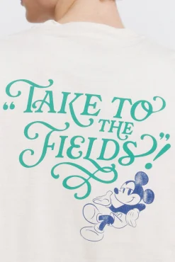 New Springfield T-shirt Mickey blanc