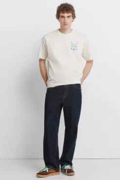 New Springfield T-shirt Mickey blanc