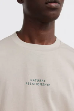 Online Springfield T-shirt naturel nude