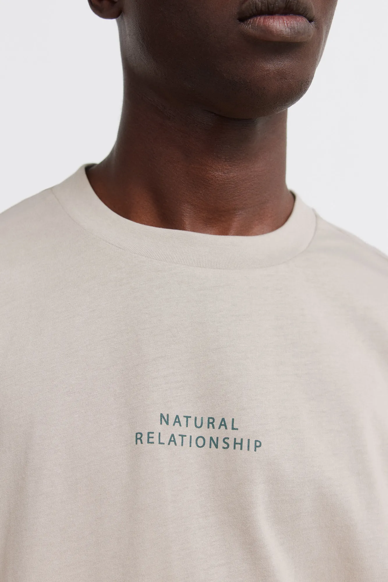 Online Springfield T-shirt naturel nude