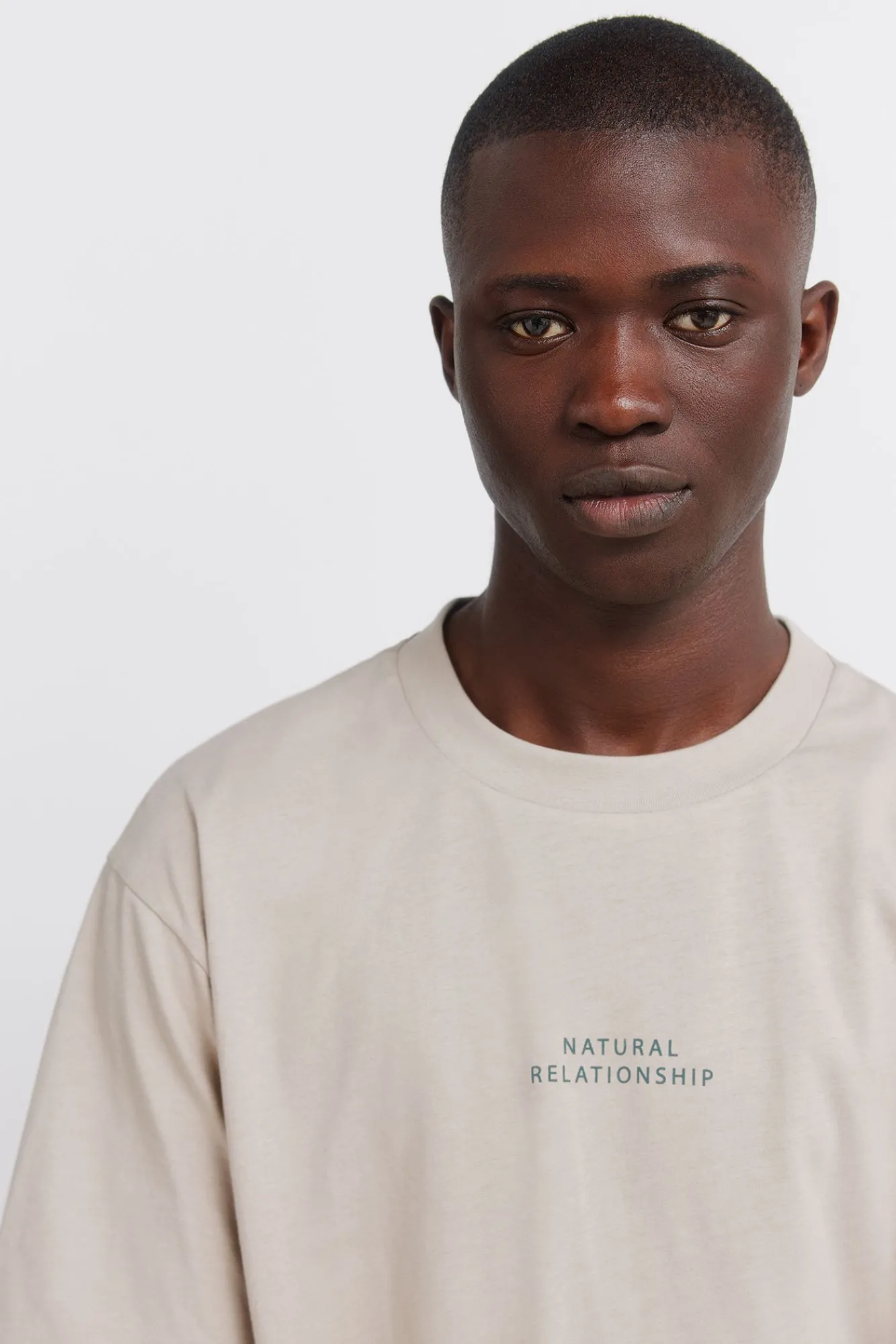 Online Springfield T-shirt naturel nude