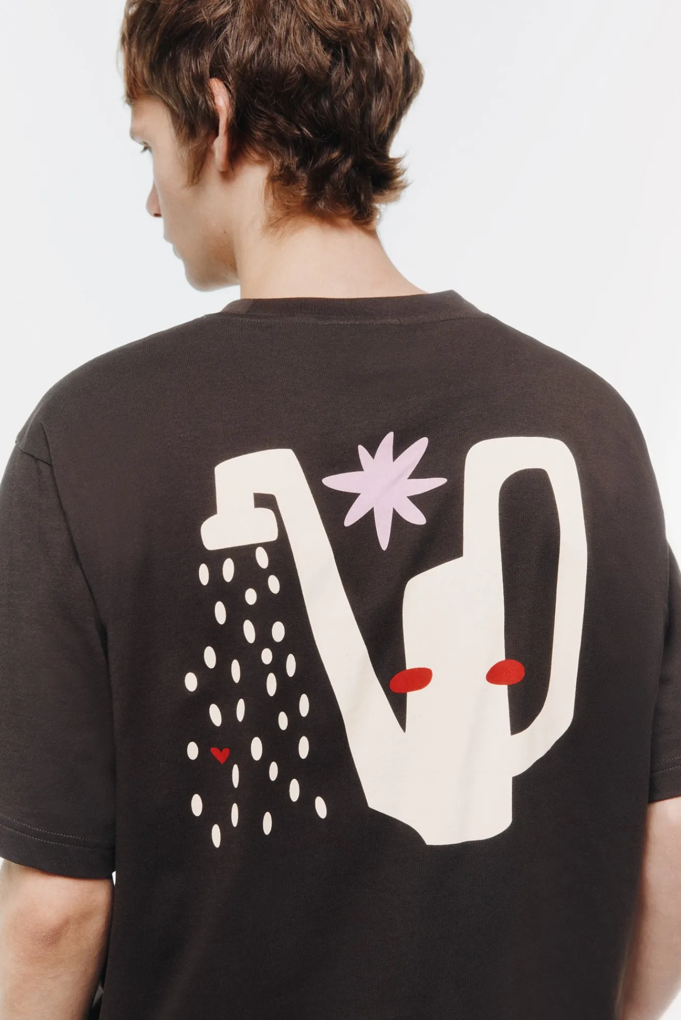 Clearance Springfield T-shirt Need Money For Flowers nude
