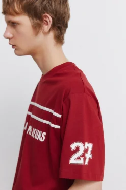 Outlet Springfield T-shirt new age rouge