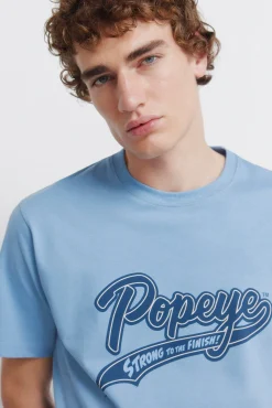 Sale Springfield T-shirt Popeye bleu