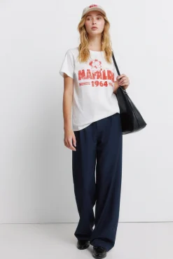 Outlet Springfield T-shirt "Mafalda" blanc
