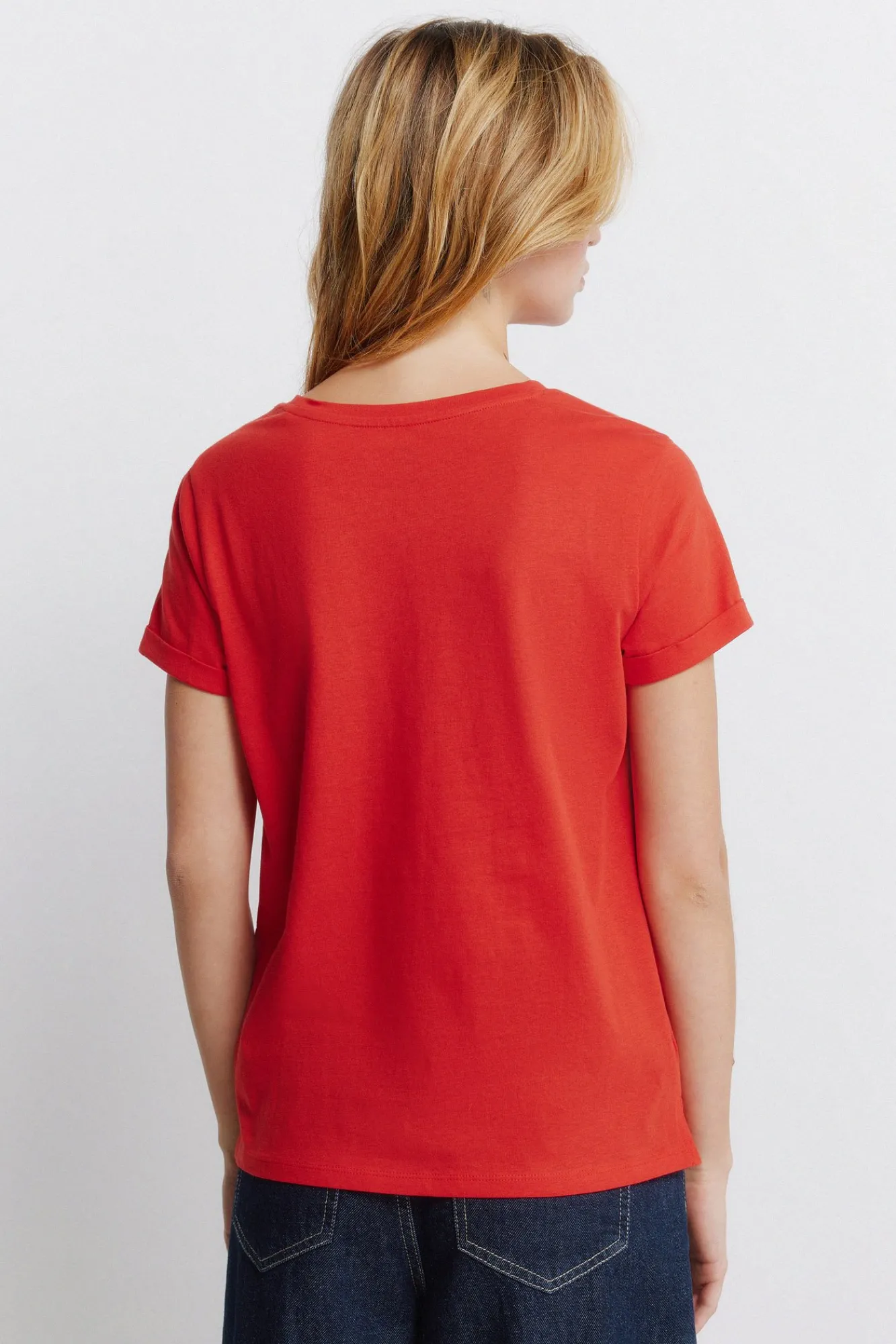 Hot Springfield T-shirt "Mafalda" rouge
