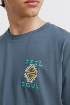 Online Springfield T-shirt Rbel natif bleu