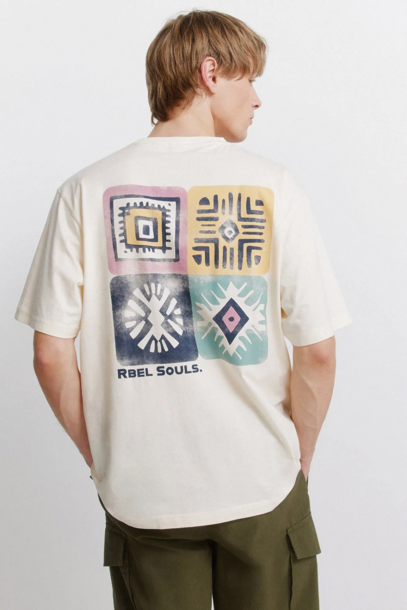 New Springfield T-shirt Rbel soul blanc