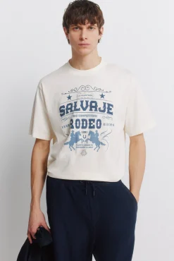 Springfield T-shirt sauvage blanc