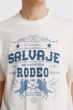 Springfield T-shirt sauvage blanc