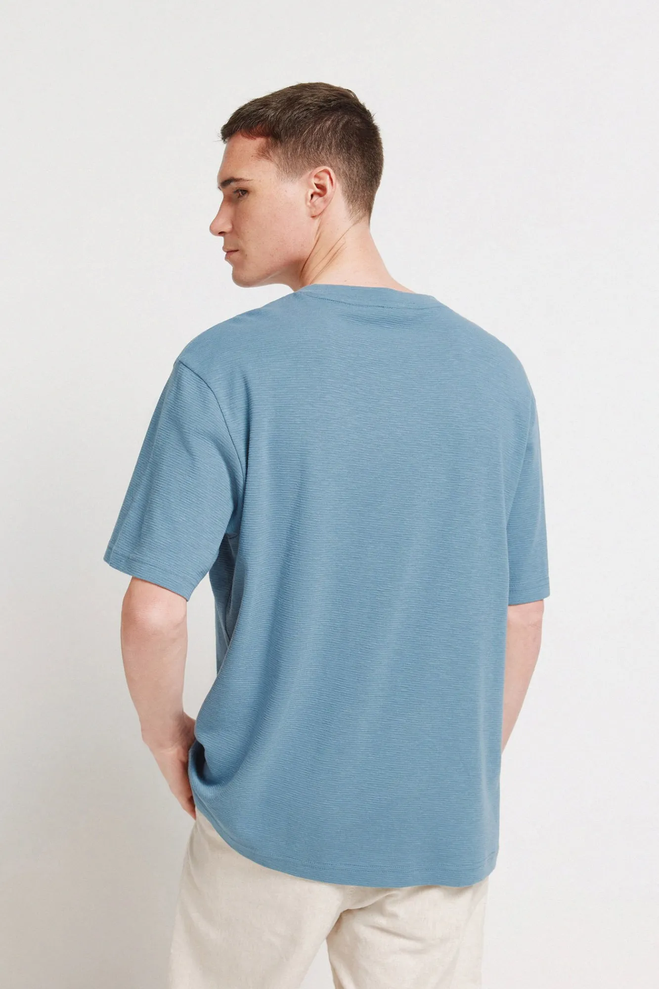 Hot Springfield T-shirt texturé